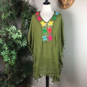 New Green Coverup One Size
